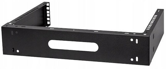 Stalflex Rack Holder Wall Mounted 19" 2u 330mm Black Wrh19-2u-330b