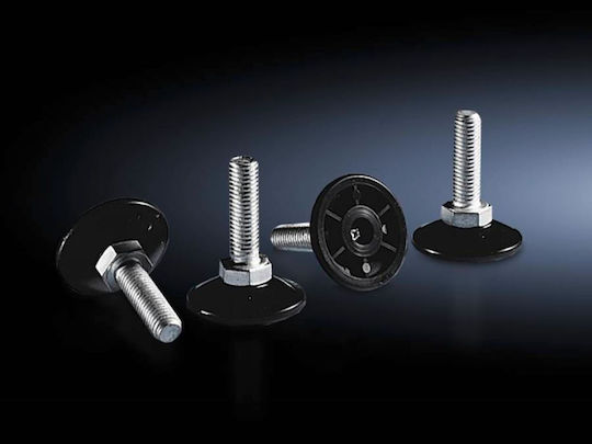 Accesorii Pentru Dulapuri Rack Rittal Picior De Nivelare M12 Înălțime Reglabilă 18-43mm 4 Bucăți