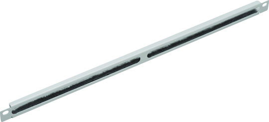 Lanview 1u 19" Simple Type Brushed Cable Organizer Panel