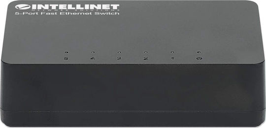 Intellinet 561723 Unmanaged L2 Switch με 5 Θύρες Gigabit (1Gbps) Ethernet