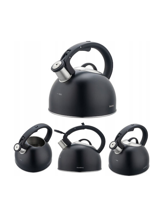 Klausberg Kettle Stainless Steel Gray 2500ml