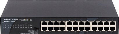 Ruijie RG-ES124GD Unmanaged L2 Switch with 24 Gigabit (1Gbps) Ethernet Ports