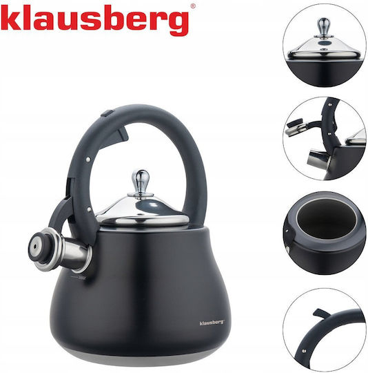 Klausberg Кана Неръждаем Сив 2800мл