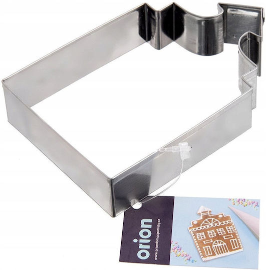 Steel Cookie Cutter House 10 cm