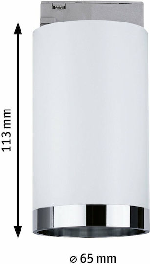 Paulmann Tube Спот с Цокъл GU10 в Бял Цвят