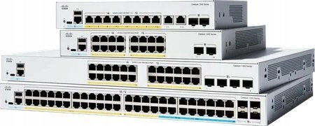 Cisco C1300-24MGP-4X Managed L2 Switch with 24 Gigabit (1Gbps) Ethernet Ports and 4 SFP Ports