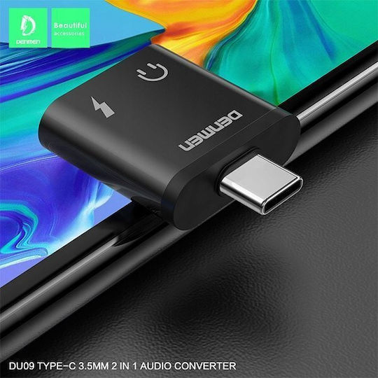 Ven-Dens Μετατροπέας USB-C male σε 3.5mm / USB-C male 1τμχ