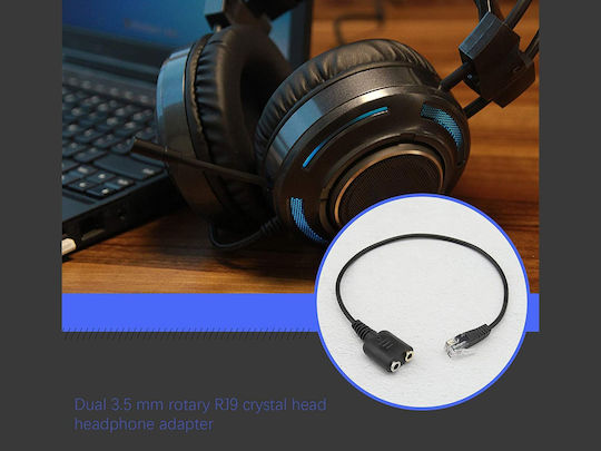 Equip Konverter RJ-9 männlich zu 3.5mm 2x weiblich 1Stück 147944