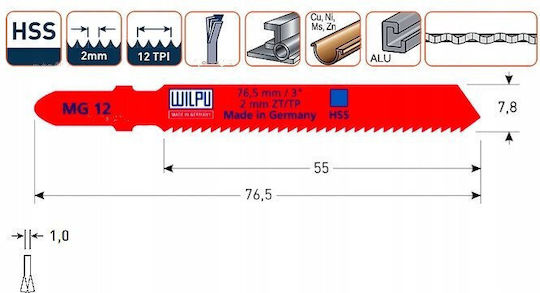 Pryonólaμες Σέγας Mg12 T118b 5 Stücke