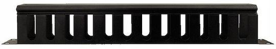 Raok-1m Pulsar Horizontal Metal Cable Organizer Cover 1u Rack Cabinets