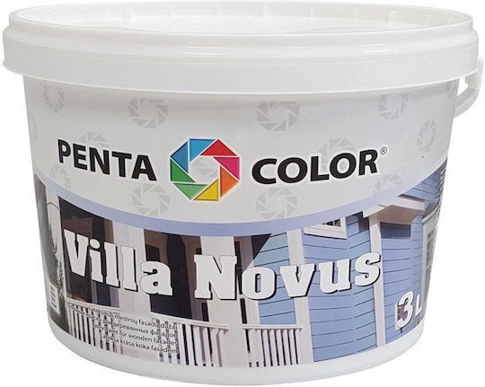 Pentacolor Фасадна Боя Villa Novus Антрацит 3л