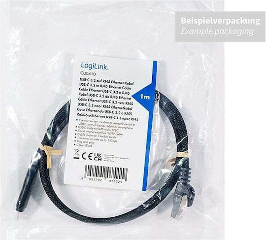 LogiLink Konverter USB-C männlich zu RJ-45 männlich 1Stück CU0415
