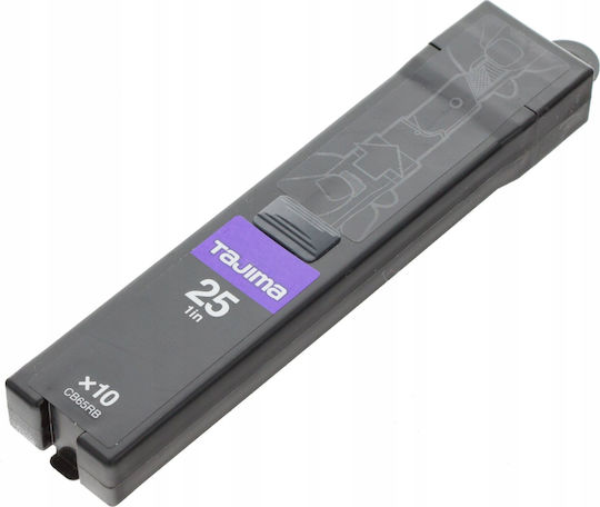 Tajima 25mm Tajima Razar Schwarze Ersatzklingen Cb65rb 10 Stück