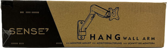 SENSE7 Hang Wall Arm Desktop Stand Monitor up to 32" with Arm
