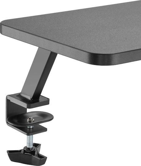 Mozos Βάση Γραφείου για 2 Οθόνες έως 32" Γκρι (CLAMP-DUAL-RISER)