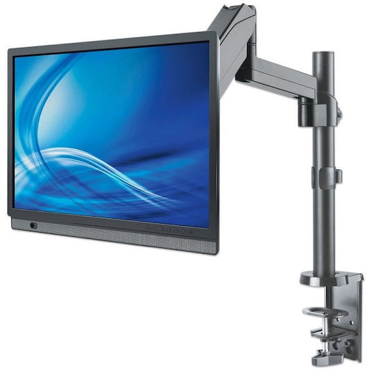 Manhattan Stand Desk Mounted Monitor up to 32" with Arm (461580)