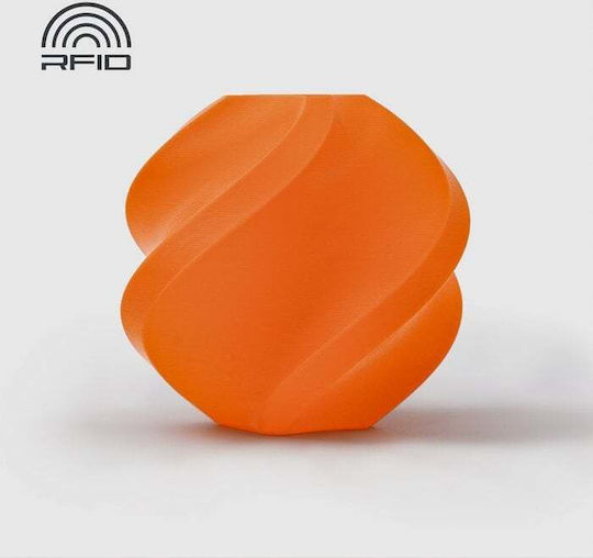 Bambu Lab PLA 3D Printer Filament 1.75mm Orange 1kg 1pc Spool