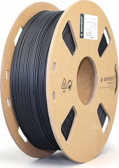 Gembird PLA 3D Printer Filament 1.75mm Matte Μαύρο 1kg
