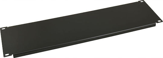 Rapz3 Pulsar Rack 3u Blanking Panel Black