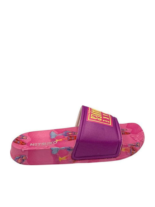 Παιδικές Σαγιονάρες Slides Barbie Μωβ