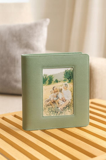 Loveinstant Album for 160 Photos Dimensions 10x15cm Green 10x15cm