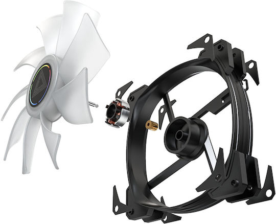 Montech HP140 Case Fan (1600rpm) με ARGB Φωτισμό και Σύνδεση 4-Pin PWM 3τμχ