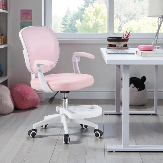 Stuhl Büro mit Verstellbaren Armen Rosa
