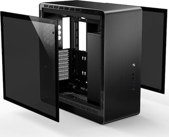 Jonsbo UMX6 Midi-Turm Computergehäuse Schwarz
