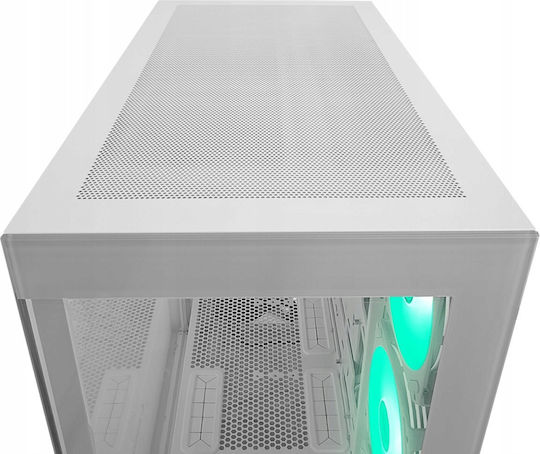 Rampage Hydra V2 Gaming Middle Tower Carcasă Calculator cu Fereastră Laterală Negru