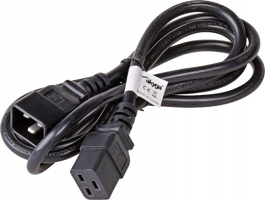 Akyga IEC C14 - IEC C15 Power Cable 3m Black IEC