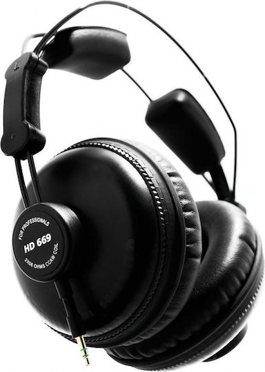 Superlux HD669 Ενσύρματα Over Ear Ακουστικά Μαύρα