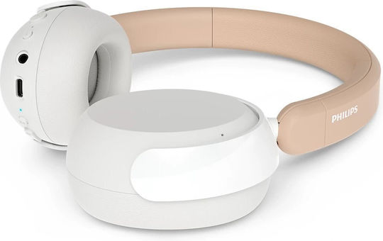 Philips TAK5500AL Wireless / Wired Over Ear Headphones and Quick Charge Silver