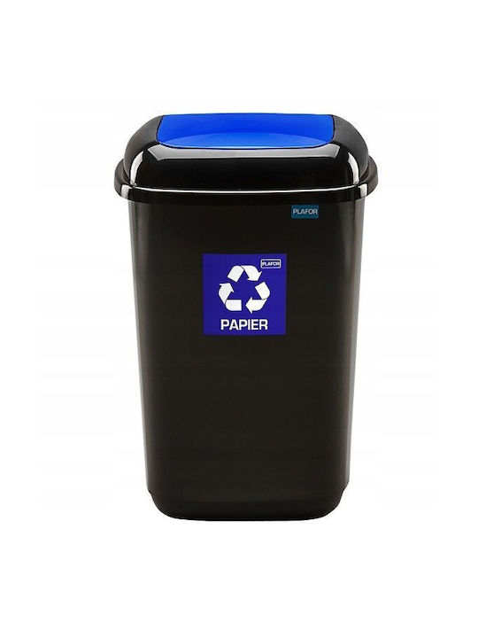 Plafor Waste Bin Recycling Plastic Yellow 12lt 1pcs