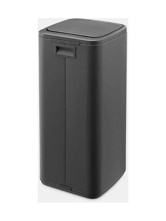 Brabantia Κάδος Απορριμμάτων Πλαστικός Γκρι 30lt