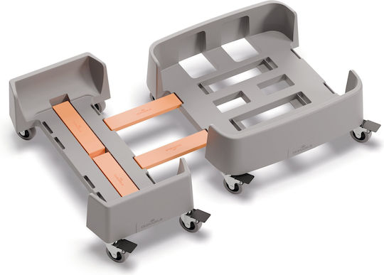 Durable Κάδος Απορριμμάτων Πλαστικός Γκρι 60lt