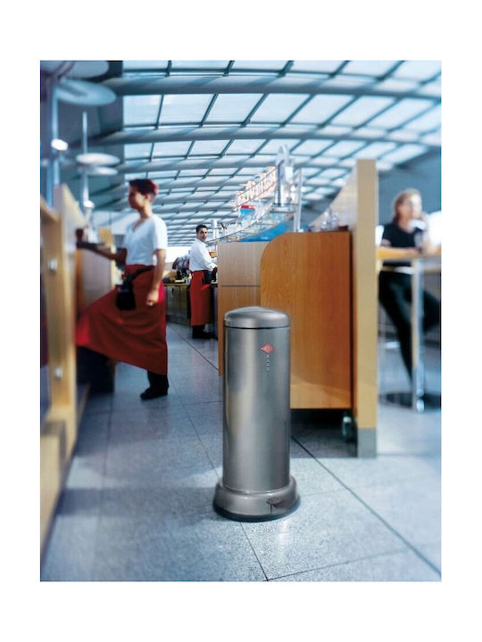 Wesco Waste Bin Waste Plastic Gray 50lt 1pcs