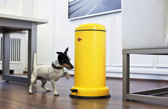 Wesco Κάδος Pushboy Απορριμμάτων Πλαστικός Πράσινος 22lt