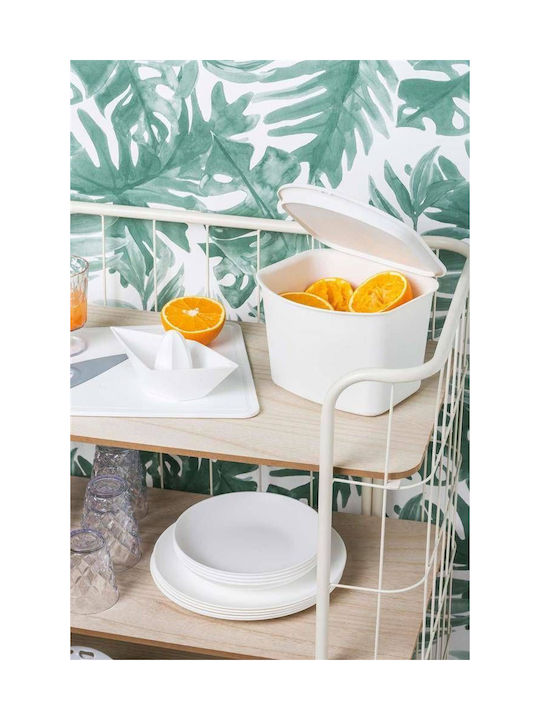 Koziol Waste Bin Waste Plastic White 1pcs