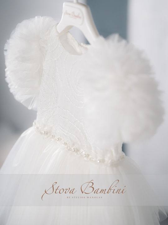 Stova Bambini White Baptism Dress