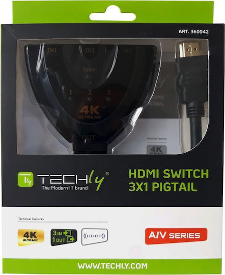 Techly HDMI Switch 360042