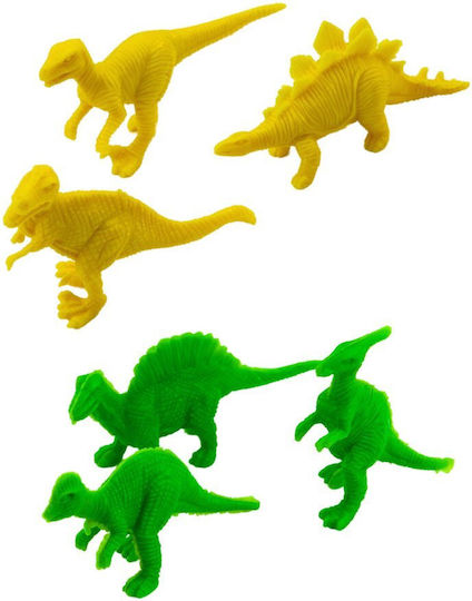 Dinosaur Set Kleine Figuren Beweglich Geräusche Grüne