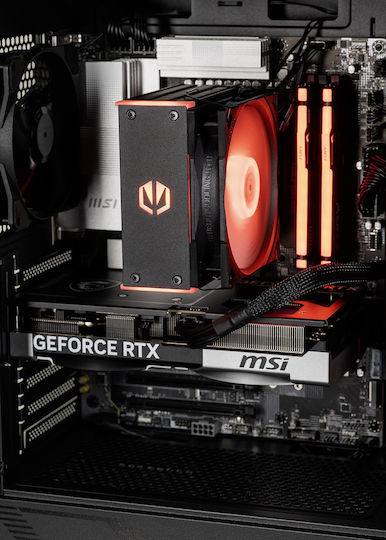 Actina Gaming Desktop PC (Ryzen 7-7700/32GB DDR4/1.0TB SSD/No OS)