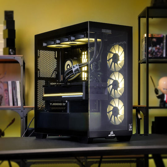 Actina KOMACNGIP0276 Gaming Desktop PC (Ryzen 7-9800X3D/32GB DDR5/2TB SSD/Radeon RX 9070 XT/Fără OS)