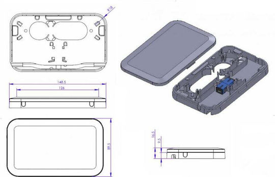 EFB Sc Simplex Adapter Οπτικών Ινών 1τμχ