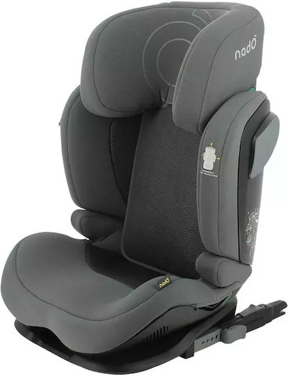 Nado O11 Autositz High-back Booster i-Size mit Isofix Grey 15-36 kg