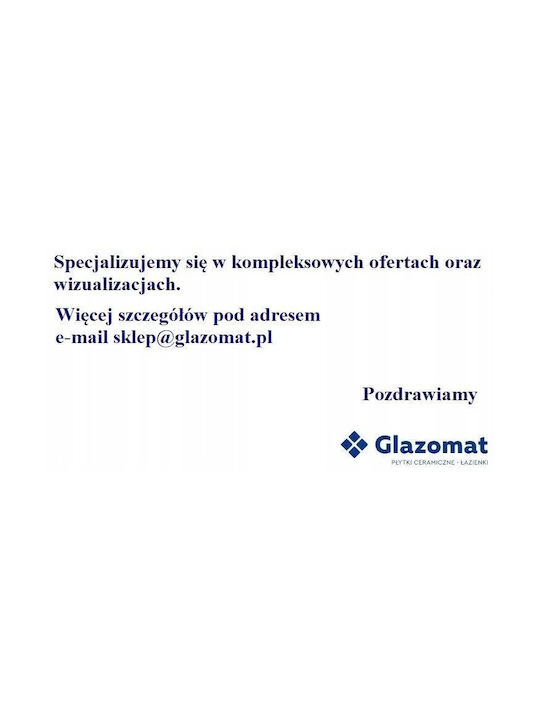 Cersanit Μίκτης Μπαταρίας Εντοιχισμού για Μπανιέρα Μαύρος
