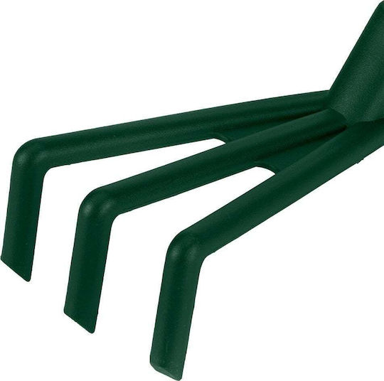 Verto Cultivator Cu Trei Colți De Mână Cu Mâner Din Plastic