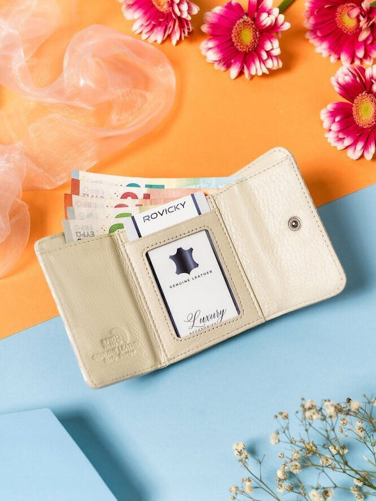 Малък Дамско Портмоне Класически с RFID Сребрист