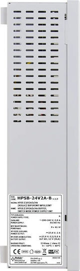 Pulsar Τροφοδοτικό Συστημάτων CCTV HPSB-24V2A-B