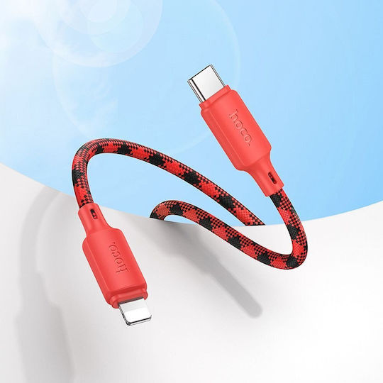 USB-C to Lightning Cable 27W Κόκκινο 1m